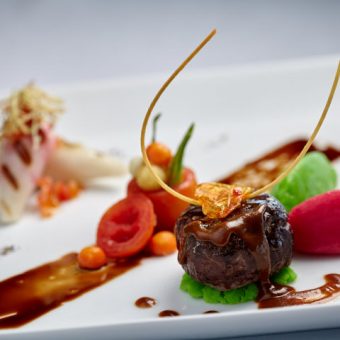 Fine dining at Garton's Cape