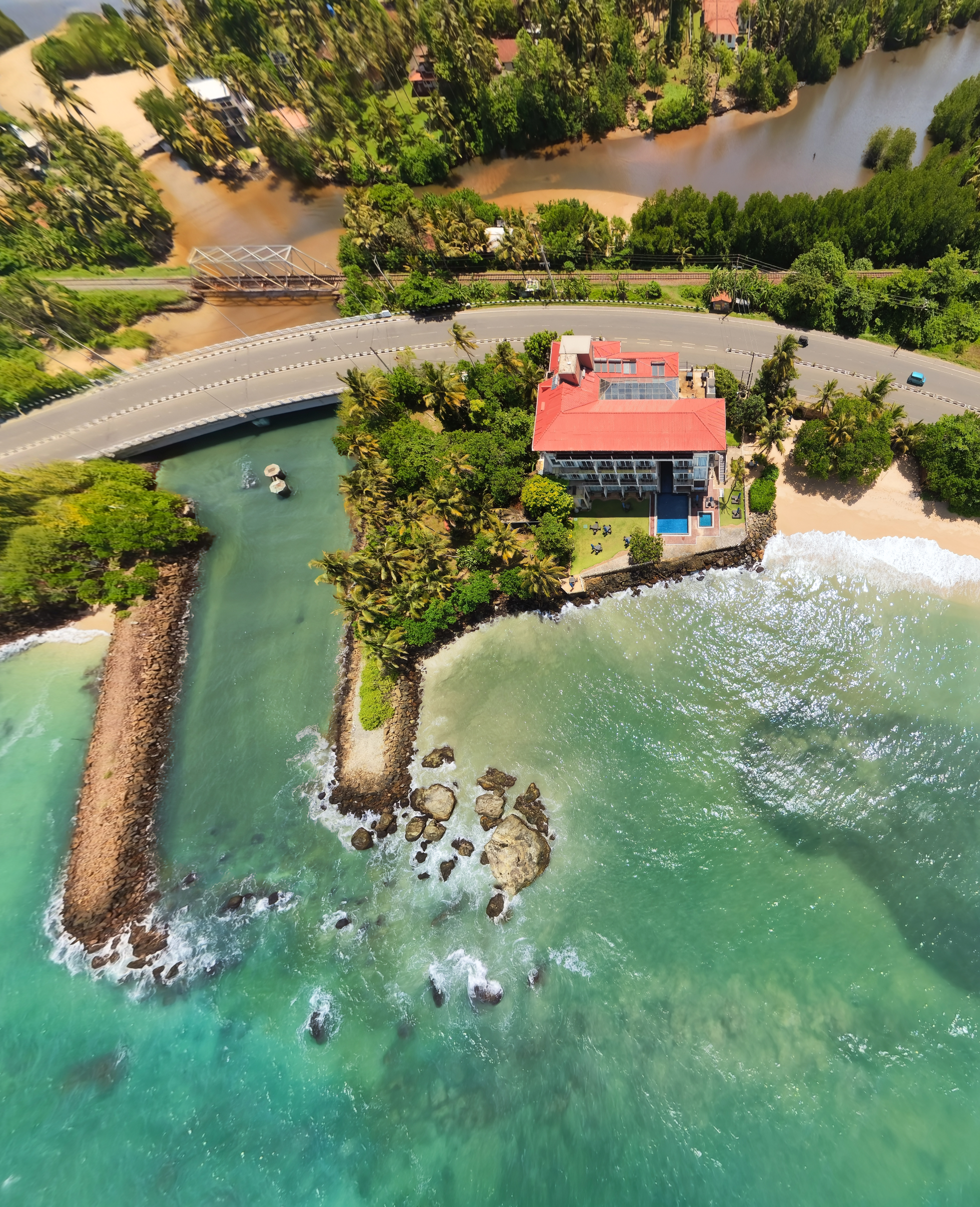 Hotel coastal view