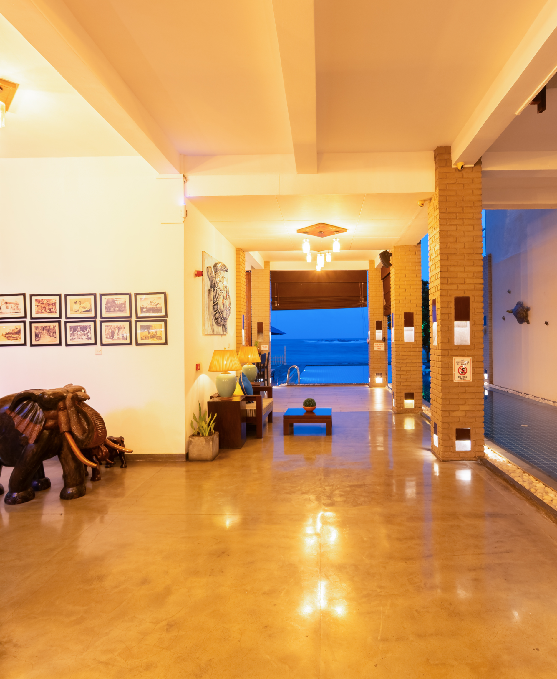 Hotel lobby